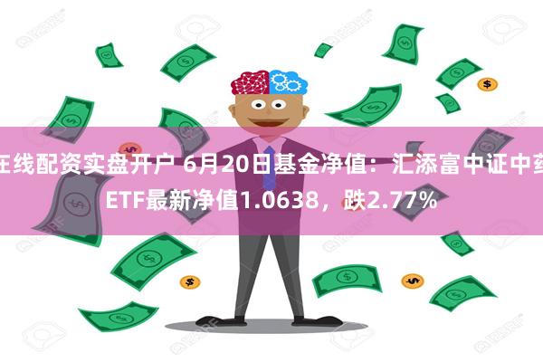 在线配资实盘开户 6月20日基金净值：汇添富中证中药ETF最新净值1.0638，跌2.77%